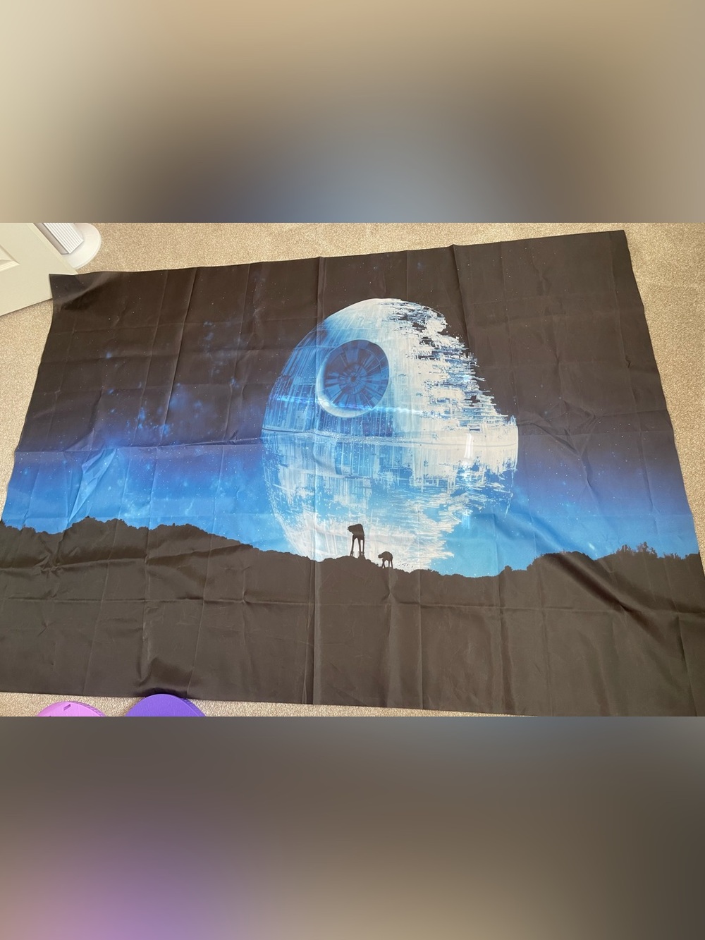 Star Wars Death Star Scenic Background
